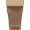 Ekena Millwork 2"W x 6"D x 4"H Classic Mediterranean Rough Cedar Woodgrain TimberThane Corbel, Primed Tan CORUR02X06X04MEDRCPR - alternate 4